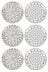 Assiettes à petit-déjeuner / Assiettes à dessert Cookinglife Noria ø 19 cm - 6 pièces