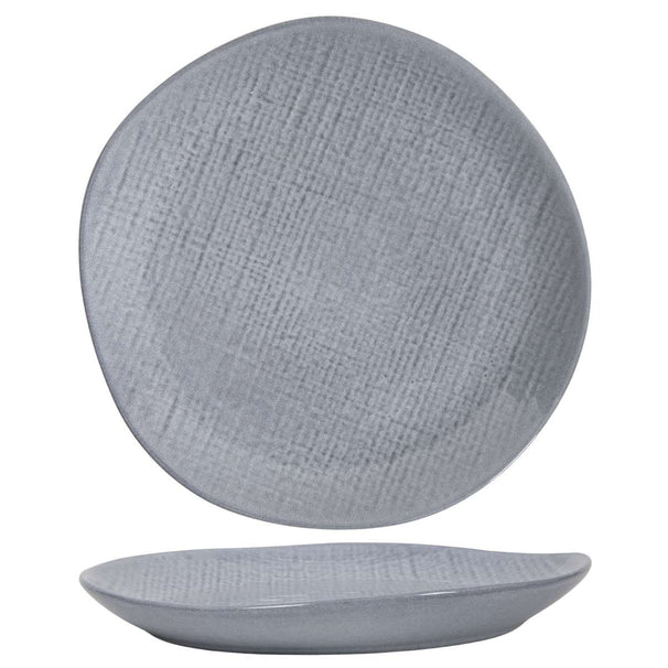 Assiettes à petit-déjeuner / Assiettes à dessert Cookinglife Linen Gris ø 21 cm – 6 pièces