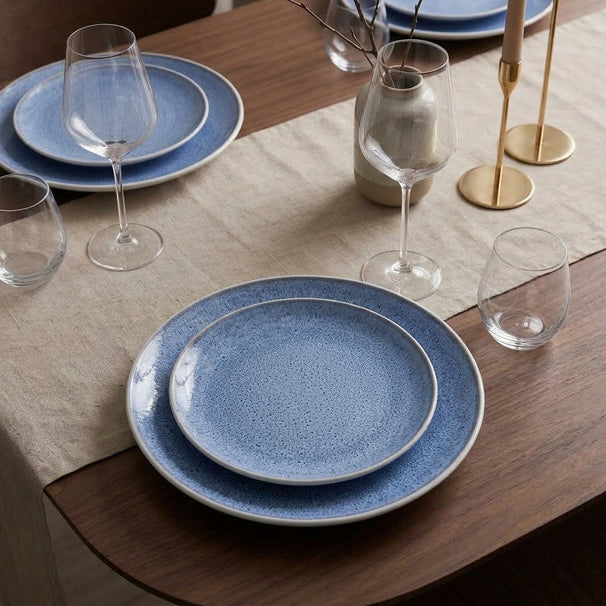 Assiettes à petit déjeuner / Assiettes à dessert Cookinglife Nola Bleu ø 21 cm – 6 pièces