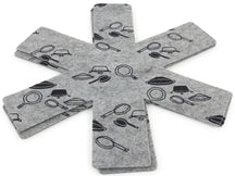 Cookinglife protège de poêle gris ø 37,5 cm - 2 pièces