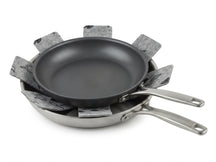 Cookinglife protège de poêle gris ø 37,5 cm - 2 pièces