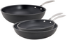 Ensemble de poêles Cookinglife Revolt 3 pièces - Wok 28 cm + Poêles 24 & 28 cm - compatible avec toutes les sources de chaleur - revêtement antiadhésif en céramique