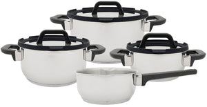 Set de casseroles Cookinglife - En inox - Stay Cool - Ø 16/20/24 cm - 7 pièces