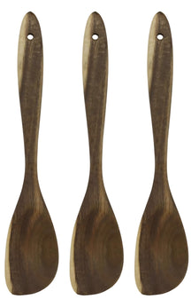 Cuillères de Cuicine Cookinglife en Bois d'Acacia 32 cm - 3 pièces