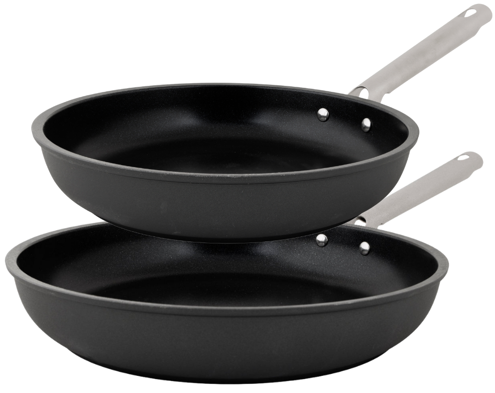 Ensemble de poêles Cookinglife - à frire - ProForge - Ø 24/28 cm - 2 pièces