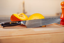 Couteau de chef Blackwell - Style japonais - Damascus - 20 cm