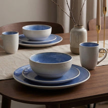 Assiettes plates Cookinglife Nola Bleu ø 27 cm – 6 pièces