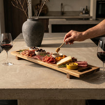 Planche de service / Planche à tapas Cookinglife - Bois d'Acacia - 60 x 13 cm