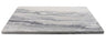 Planche de service Cookinglife Marbre Blanc / Gris - Planche à apéritif - 40 x 30 cm