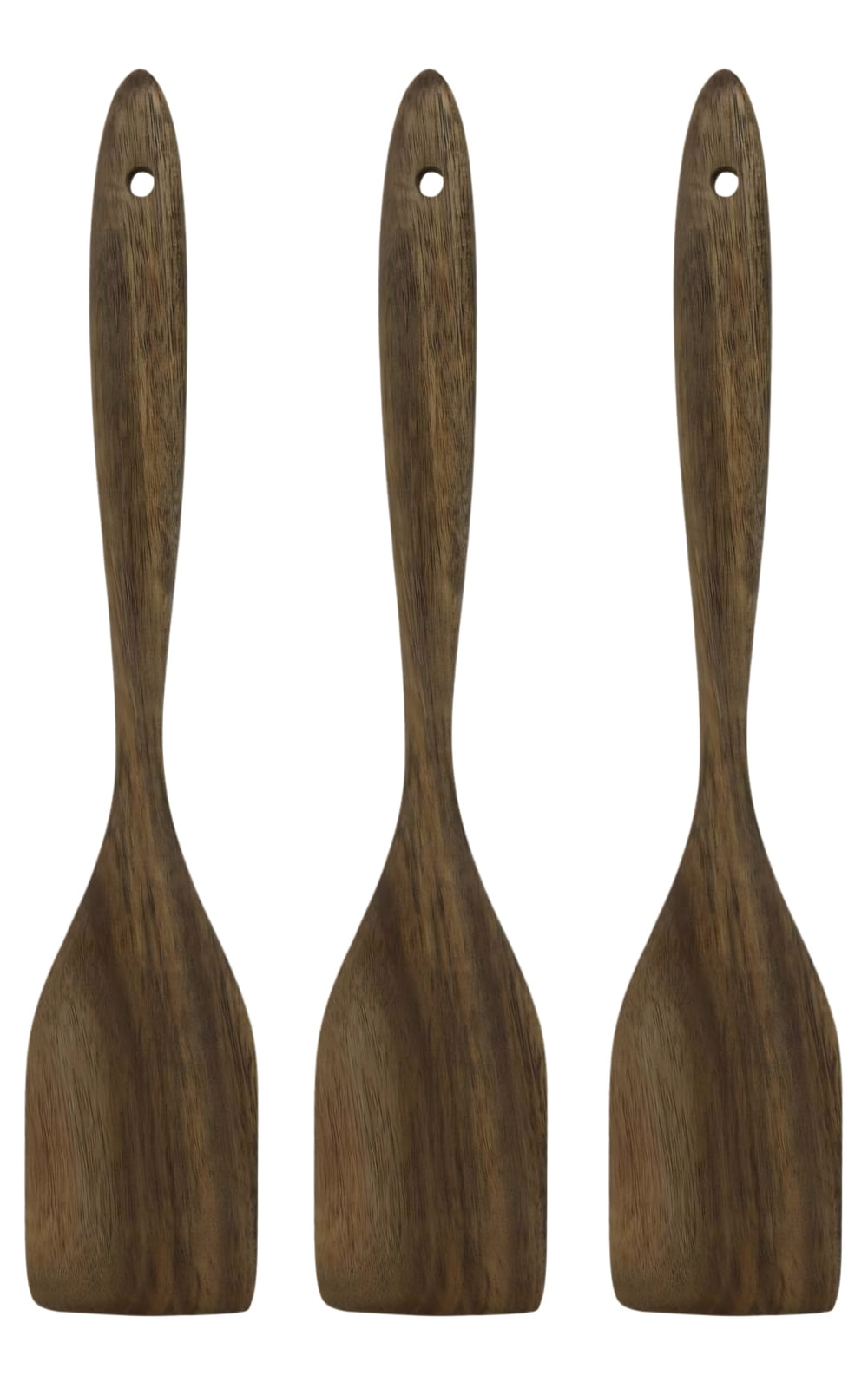 Spatules Cookinglife en Bois d'Acacia 32 cm - 3 pièces