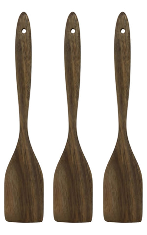 Spatules Cookinglife en Bois d'Acacia 32 cm - 3 pièces