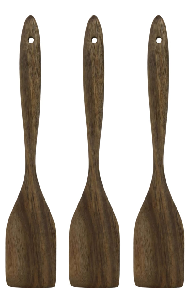 Spatules Cookinglife en Bois d'Acacia 32 cm - 3 pièces