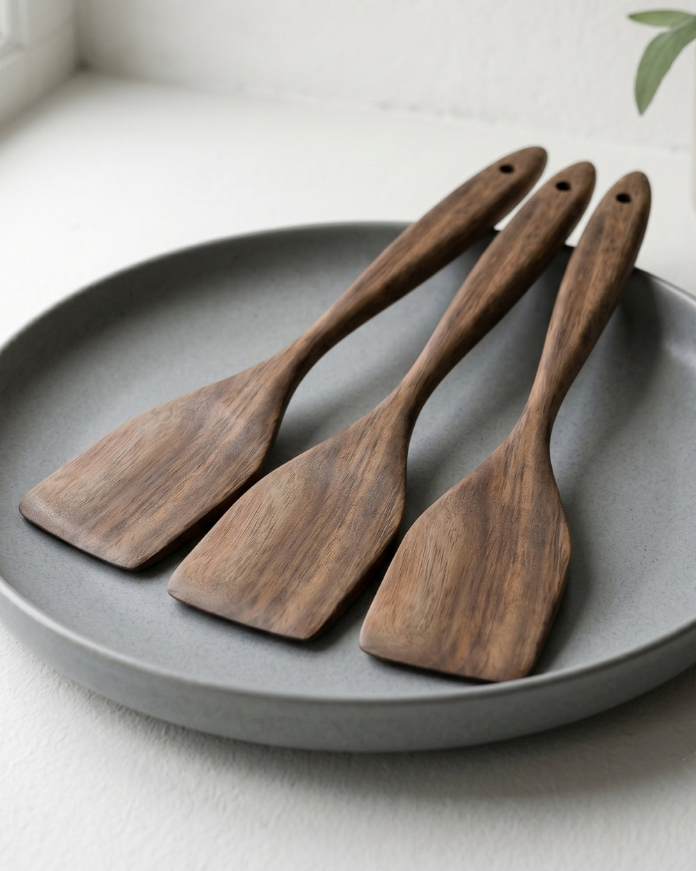 Spatules Cookinglife en Bois d'Acacia 32 cm - 3 pièces
