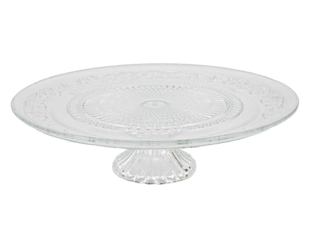 Cookinglife Plateau à gâteau sur pied classique - Verre - ø 32,5 cm