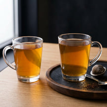 Verre à thé Cookinglife avec anse - 300 ml - 4 pièces