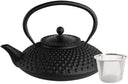 Théière Cookinglife Arare avec filtre inox - Fonte noire - 1.2 litre