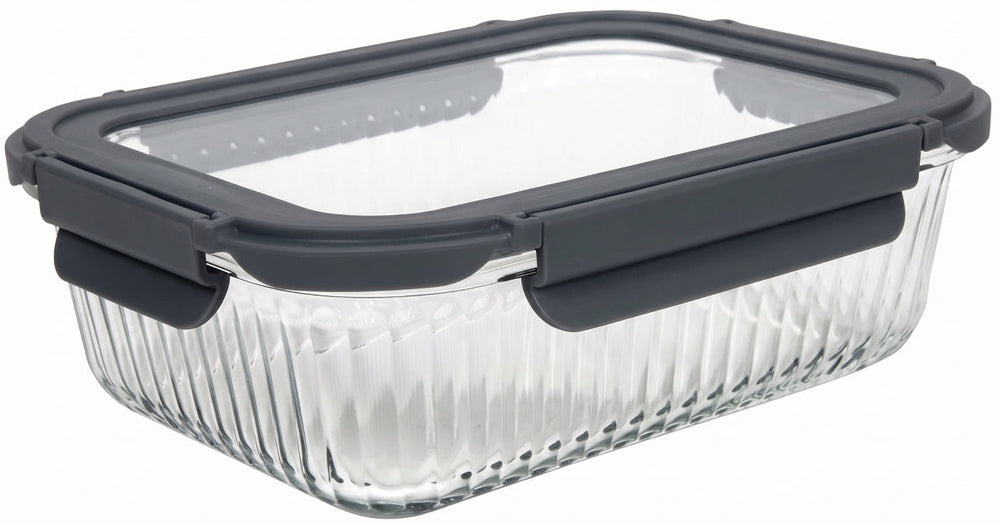 Boîtes de conservation Cookinglife en verre Boro Lines 1.5 litre - 2 pièces