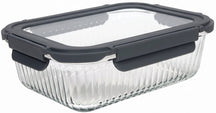 Boîtes de conservation Cookinglife en verre Boro Lines 1.5 litre - 2 pièces