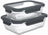 Boîtes de conservation Cookinglife en verre Boro Lines 1 litre + 1,5 litre - 2 pièces