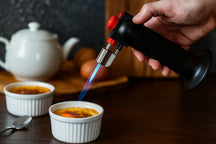 Brûleur à crème brûlée Cookinglife - Chalumeau de cuisine - Série Chef - 14 cm