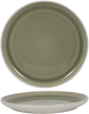 Ensemble d'assiettes a diner Cookinglife - en gres - Mos - Ø 27 cm - 6 pieces