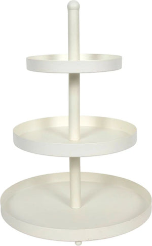 Etagère Cookinglife - 3 niveaux - Food for Fun - en métal - Ø 15, 20 et 25 cm