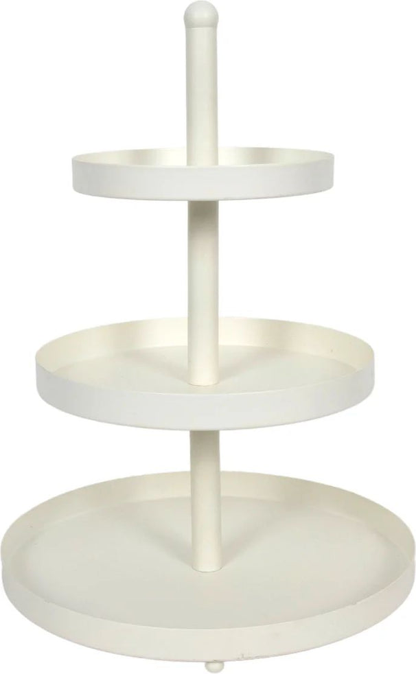Etagère Cookinglife - 3 niveaux - Food for Fun - en métal - Ø 15, 20 et 25 cm