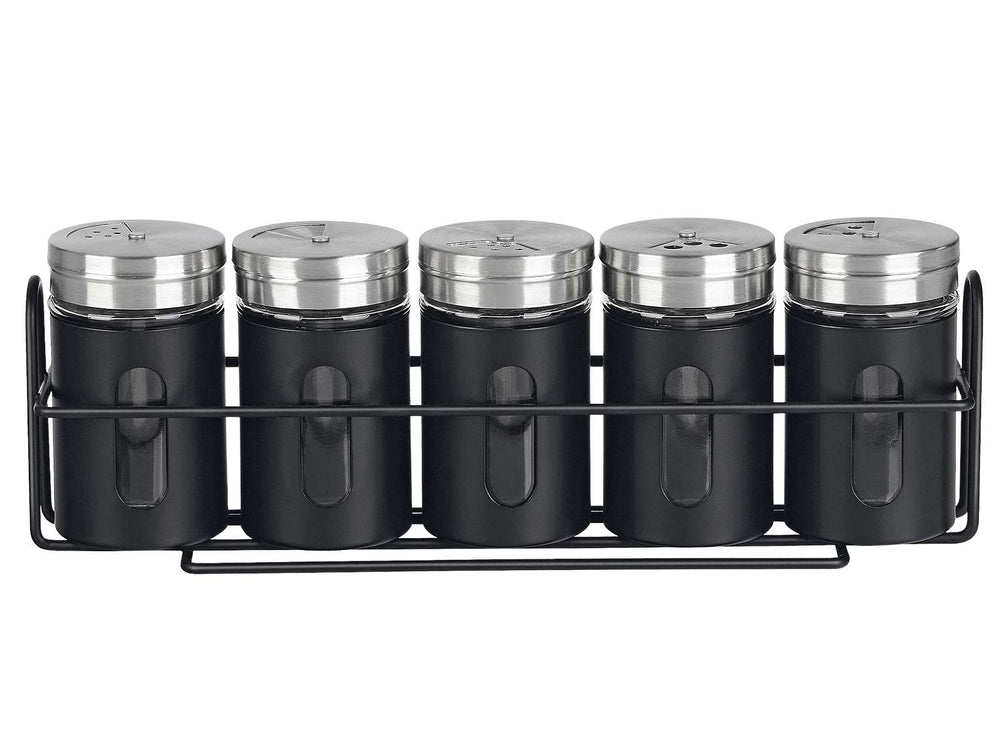 Ensemble de porte-epices Cookinglife - Flacons - Kitchen - 80 ml - 5 pièces