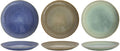 Set d'assiettes Cookinglife - Petit-déjeuner - Aqua Maris - Ø21cm - 6 pieces