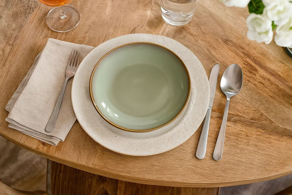 Ensemble d'assiettes Cookinglife - Petit-déjeuner - Sabi - 21 cm - 6 pièces