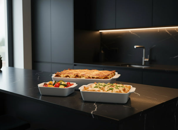 Ensemble de plats à four Cookinglife - en grès - 0,7-3,5 L - 3 pièces