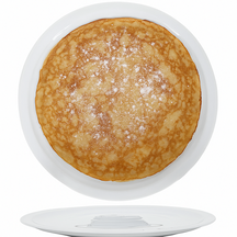 Ensemble d'assiettes à crêpes Cookinglife - en porcelaine - ø 30 cm - 6 pièces
