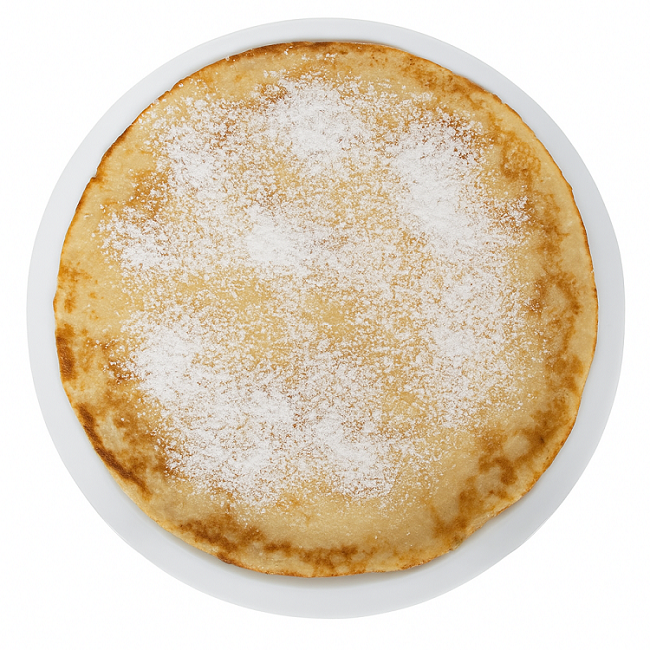 Ensemble d'assiettes à crêpes Cookinglife - en porcelaine - ø 30 cm - 6 pièces