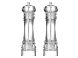 Set de moulins Cookinglife - Moulins à poivre et sel - Rocca - 21,5cm - 2 pièces
