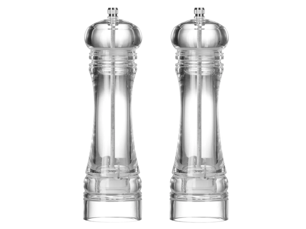 Set de moulins Cookinglife - Moulins à poivre et sel - Rocca - 21,5cm - 2 pièces