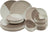 Service de table Cookinglife Leem 18 pièces / 6 personnes - 6 assiettes à dîner, 6 assiettes à petit-déjeuner et 6 bols