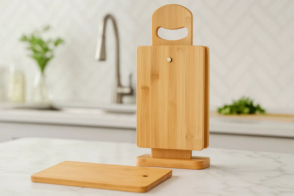 Set de planches à découper Cookinglife - en bambou - Organic - 5 pièces