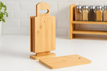 Set de planches à découper Cookinglife - en bambou - Organic - 5 pièces