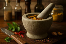 Mortier de cuisine Impérial - Mortier et pilon - en granit - ø 14 cm