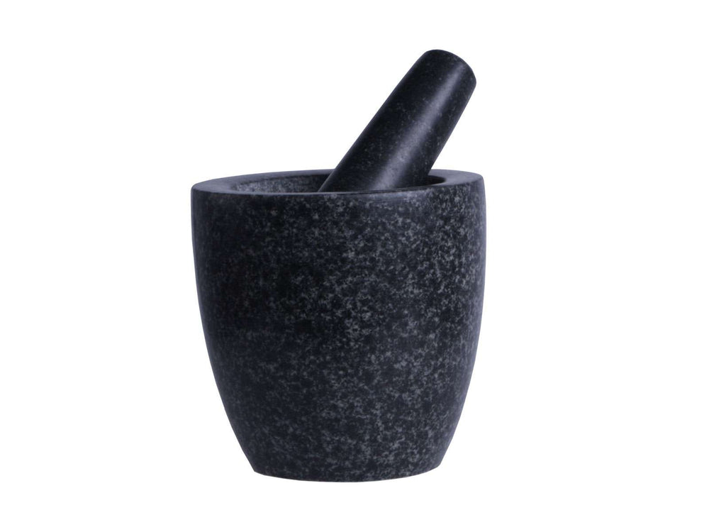 Mortier Cookinglife - Mortier en granit - Granit Noir - Ø 13 cm