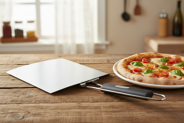 Pelle a pizza Cookinglife - Pince a pizza - Fire & Flavour - 24 x 30 cm
