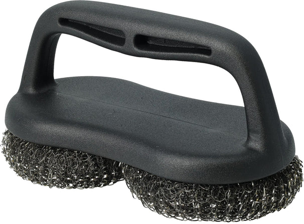 Brosse de nettoyage Cookinglife - En laine d'acier - Fire&Flavour - 18x9x10cm