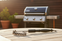 Brosse de barbecue Cookinglife - en inox - Fire & Flavour - 40 cm