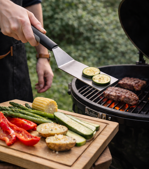 Spatule de barbecue Cookinglife - Spatule a griller - Fire & Flavour - 35 cm