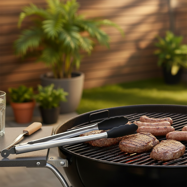 Pince à barbecue Cookinglife - Outil de barbecue - Fire & Flavour - 32 cm