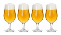 Ensemble de verres a bière Cookinglife - Sur pied - Blanco - 370 ml - 4 pièces