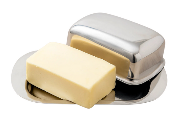 Beurrier Cookinglife - Beurrier en acier inoxydable - RVS - 19 x 15 cm