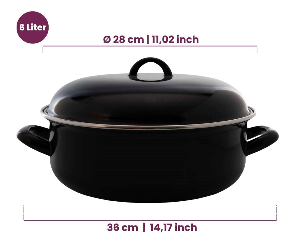 Faitout Cookinglife - En acier émaillé - Cooking - ø 28 cm - 6 L