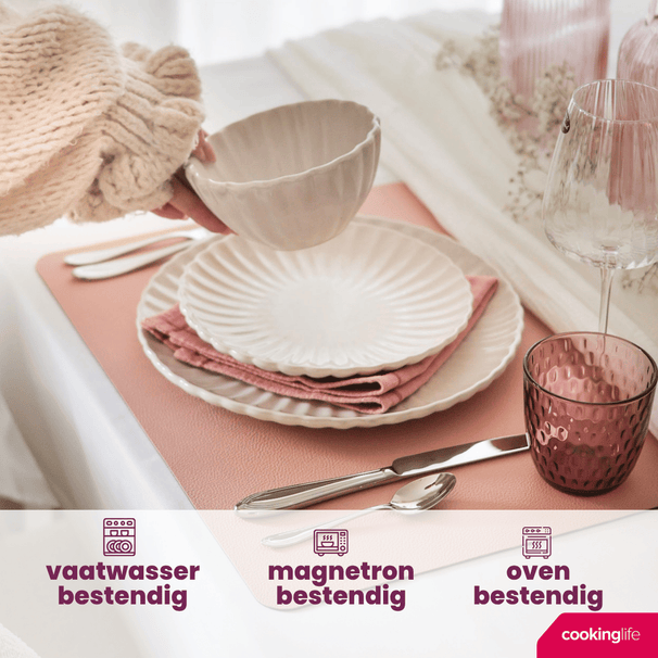 Ensemble de vaisselle Cookinglife - 6 personnes - Cardida - 26 cm - 18 pièces