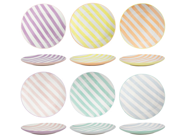 Ensemble d'assiettes Cookinglife - a diner - Spring Vibes - ø26,5cm - 6 pièces